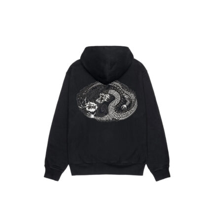 Stussy Con Cappuccio Dragon Nera Felpa